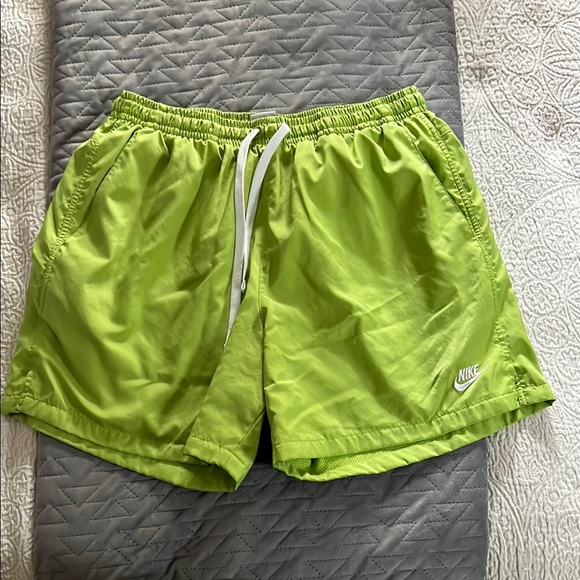 Nike Other - Nike Green Athletic Shorts with Elastic Waistband
